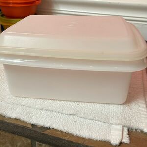 Vintage Tupperware ice cream keeper